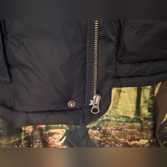 Navyblue four pocket GAP puffy jacket - Picture 7 of 9